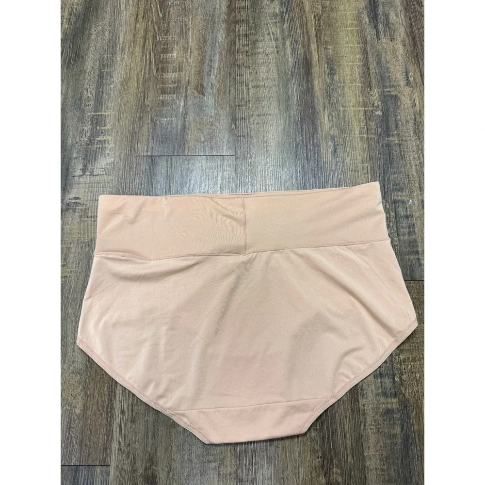 Jockey Skimmies Smoothing Briefs Nude Beige High Rise Panties‎ XXL 9 New